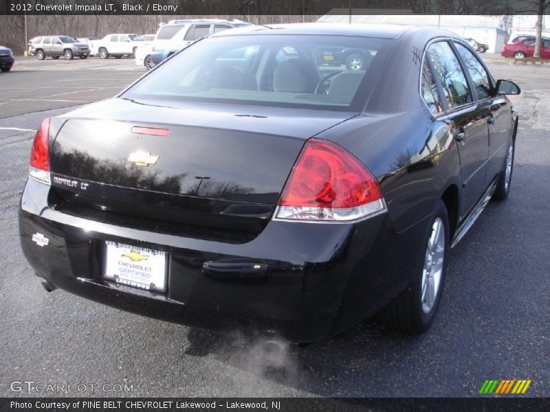 Black / Ebony 2012 Chevrolet Impala LT