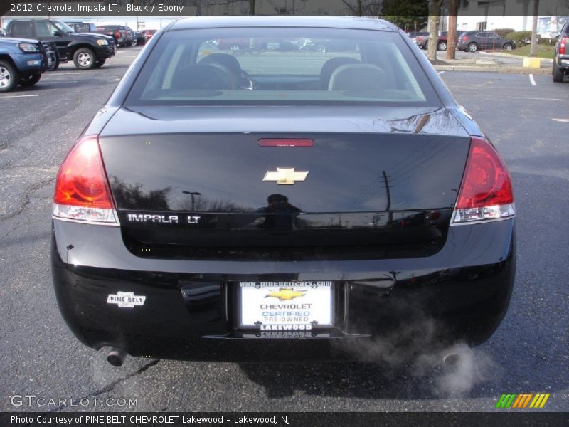 Black / Ebony 2012 Chevrolet Impala LT