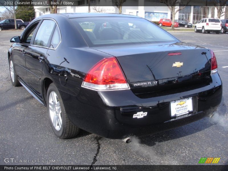Black / Ebony 2012 Chevrolet Impala LT