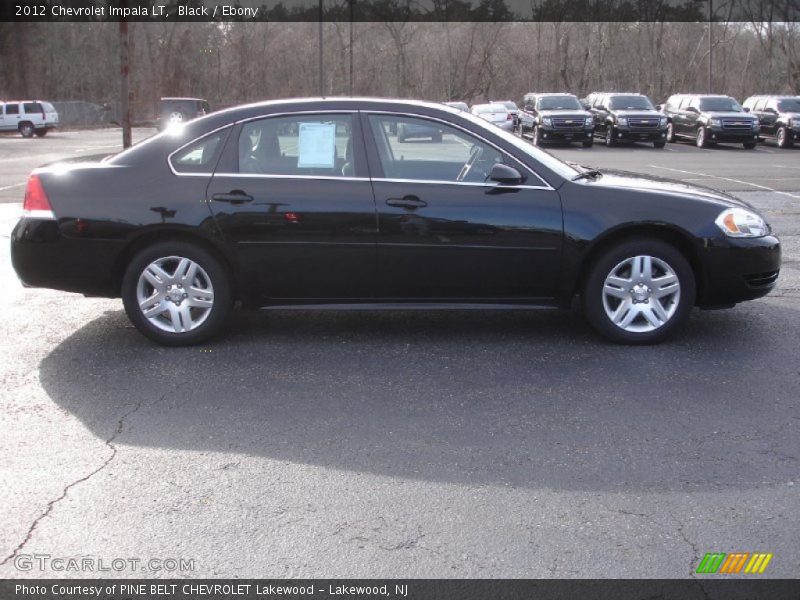 Black / Ebony 2012 Chevrolet Impala LT