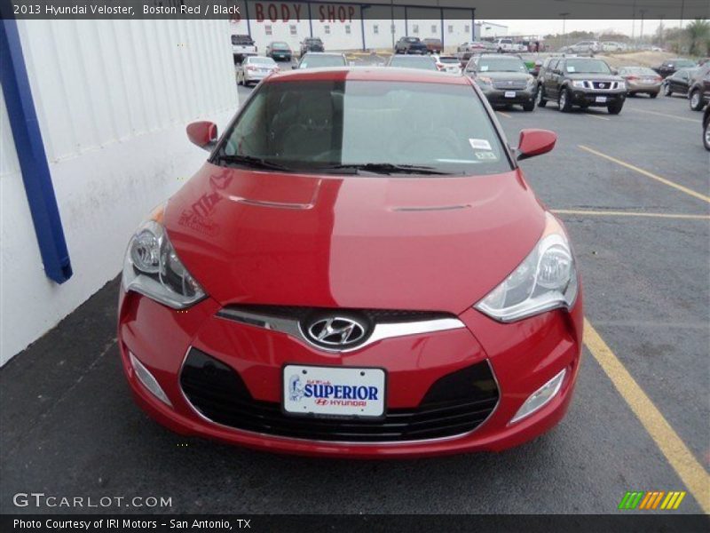 Boston Red / Black 2013 Hyundai Veloster
