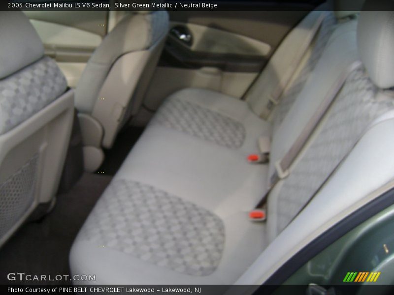 Silver Green Metallic / Neutral Beige 2005 Chevrolet Malibu LS V6 Sedan