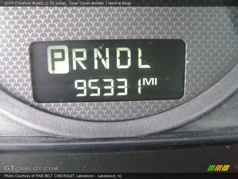 Silver Green Metallic / Neutral Beige 2005 Chevrolet Malibu LS V6 Sedan