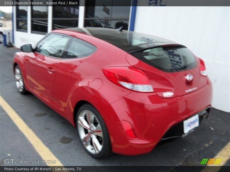 Boston Red / Black 2013 Hyundai Veloster