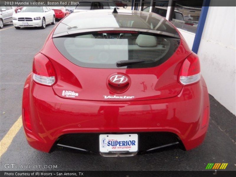 Boston Red / Black 2013 Hyundai Veloster