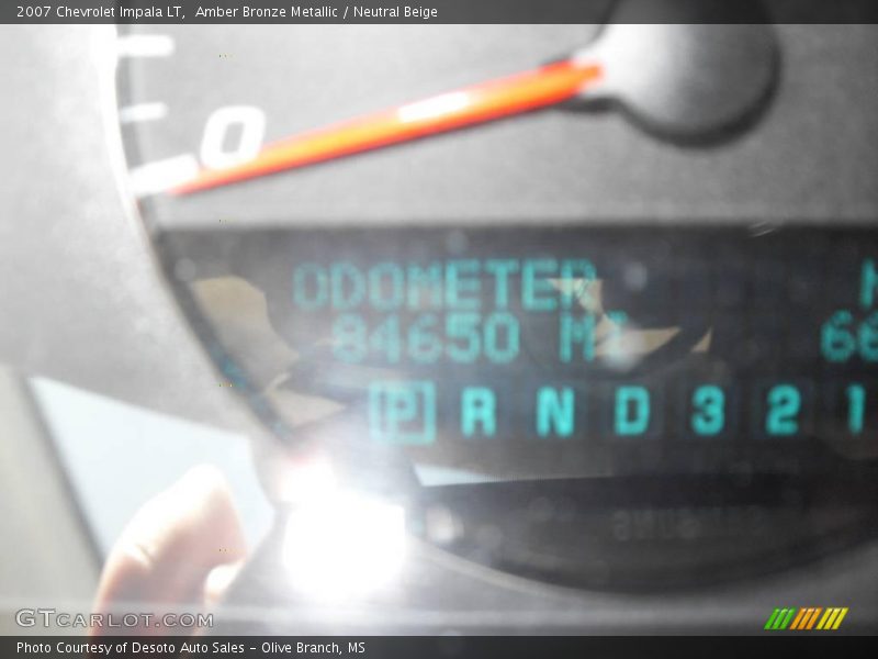 Amber Bronze Metallic / Neutral Beige 2007 Chevrolet Impala LT