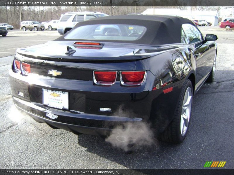 Black / Black 2012 Chevrolet Camaro LT/RS Convertible