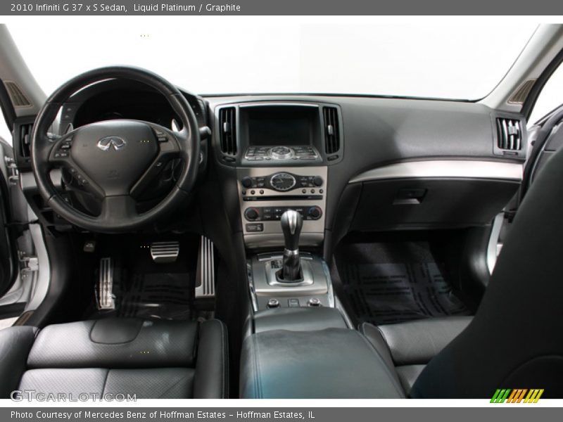 Liquid Platinum / Graphite 2010 Infiniti G 37 x S Sedan
