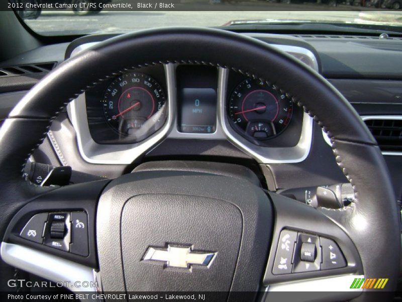 Black / Black 2012 Chevrolet Camaro LT/RS Convertible