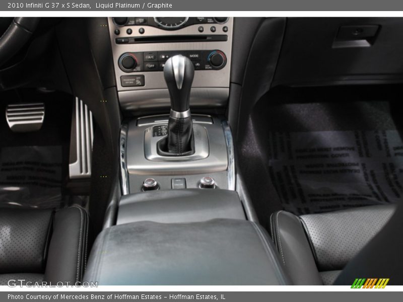 Liquid Platinum / Graphite 2010 Infiniti G 37 x S Sedan