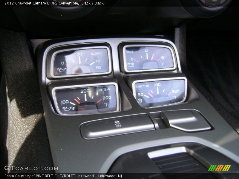 Black / Black 2012 Chevrolet Camaro LT/RS Convertible