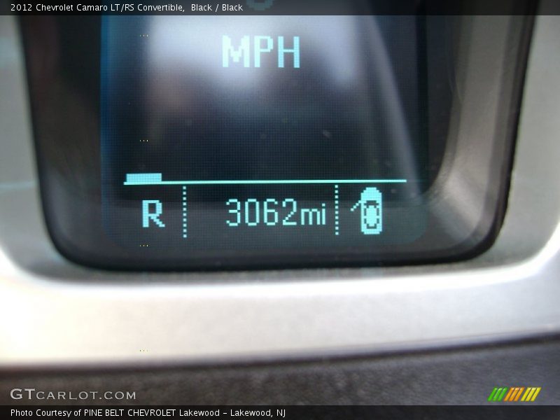 Black / Black 2012 Chevrolet Camaro LT/RS Convertible