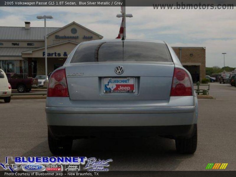 Blue Silver Metallic / Grey 2005 Volkswagen Passat GLS 1.8T Sedan