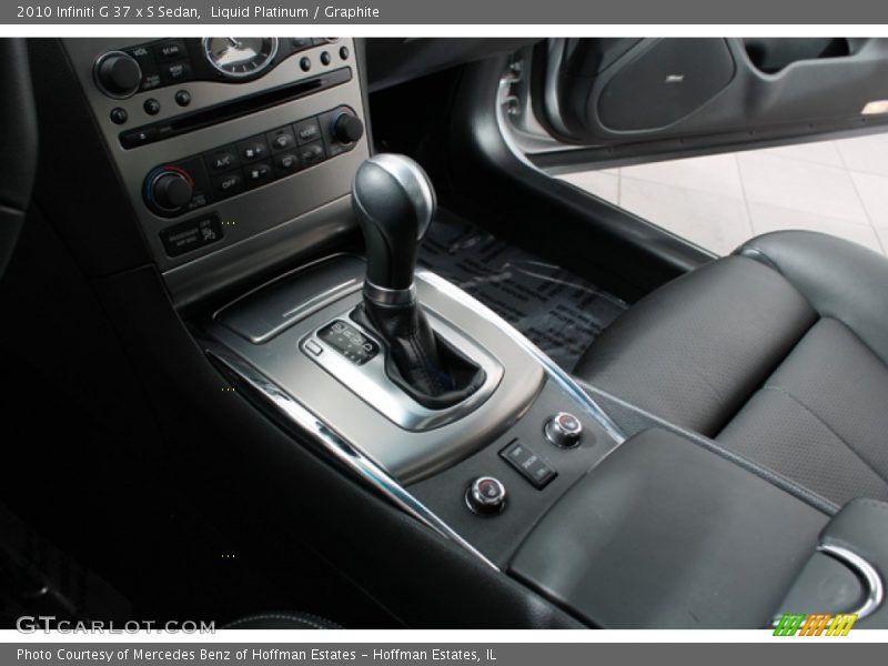 Liquid Platinum / Graphite 2010 Infiniti G 37 x S Sedan