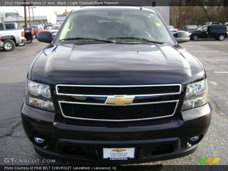Black / Light Titanium/Dark Titanium 2012 Chevrolet Tahoe LT 4x4