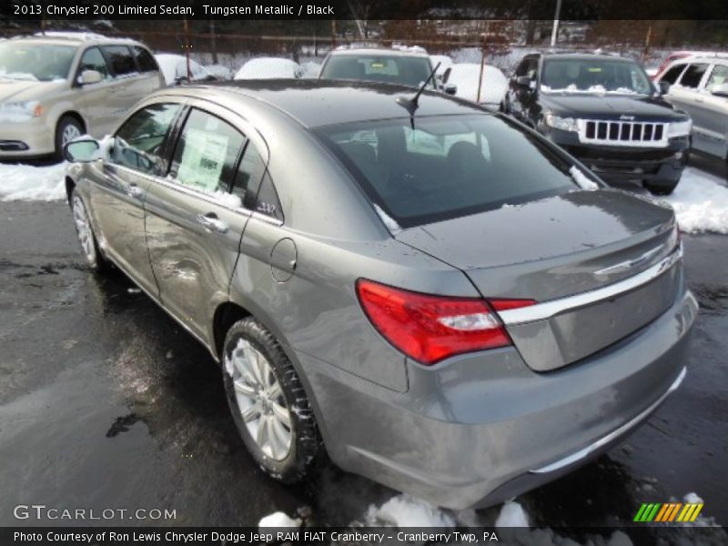 Tungsten Metallic / Black 2013 Chrysler 200 Limited Sedan