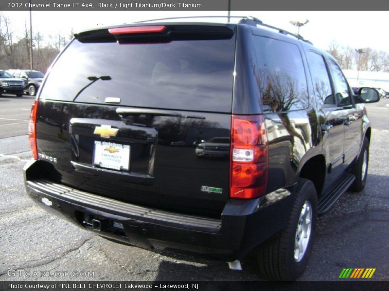 Black / Light Titanium/Dark Titanium 2012 Chevrolet Tahoe LT 4x4