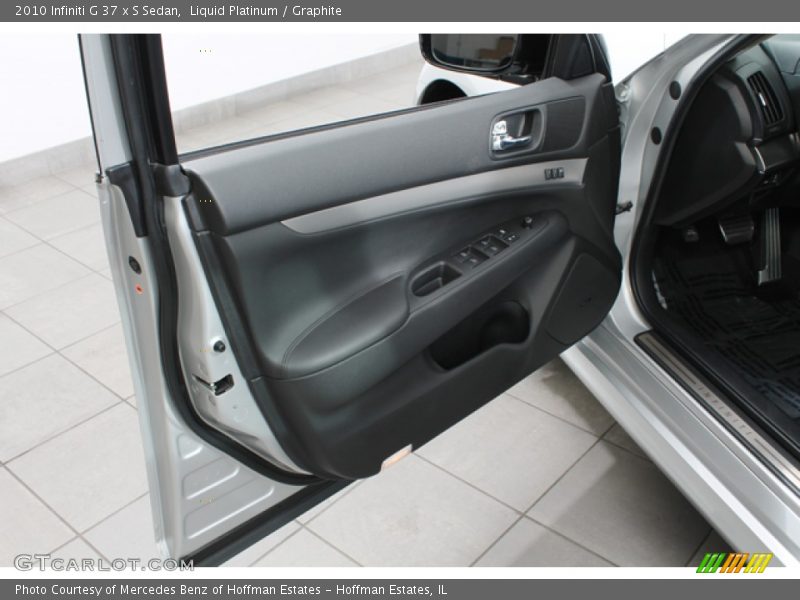 Liquid Platinum / Graphite 2010 Infiniti G 37 x S Sedan
