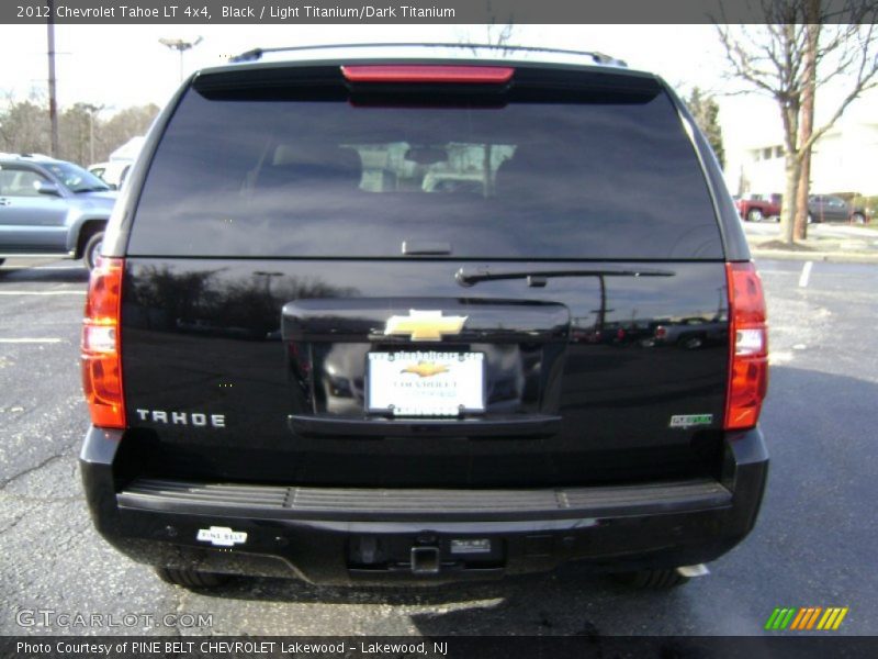 Black / Light Titanium/Dark Titanium 2012 Chevrolet Tahoe LT 4x4