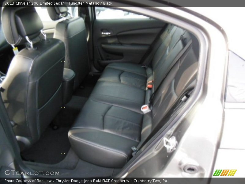 Tungsten Metallic / Black 2013 Chrysler 200 Limited Sedan