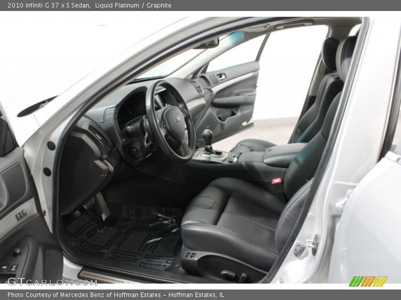 Liquid Platinum / Graphite 2010 Infiniti G 37 x S Sedan