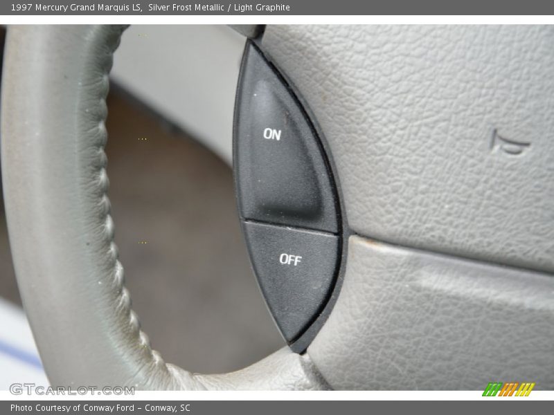 Silver Frost Metallic / Light Graphite 1997 Mercury Grand Marquis LS