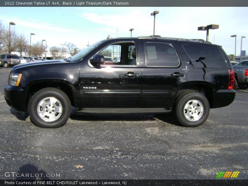 Black / Light Titanium/Dark Titanium 2012 Chevrolet Tahoe LT 4x4