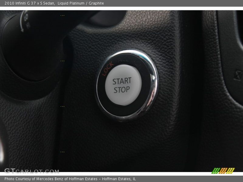 Liquid Platinum / Graphite 2010 Infiniti G 37 x S Sedan