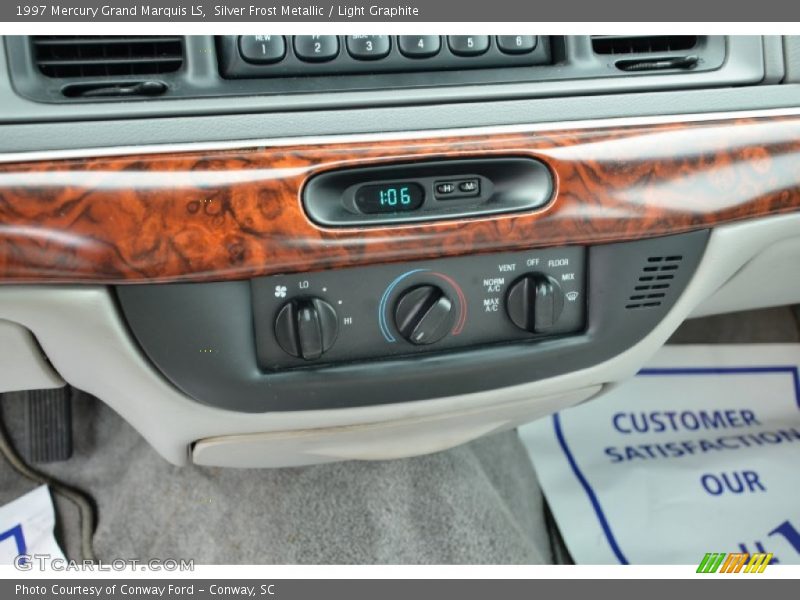 Silver Frost Metallic / Light Graphite 1997 Mercury Grand Marquis LS