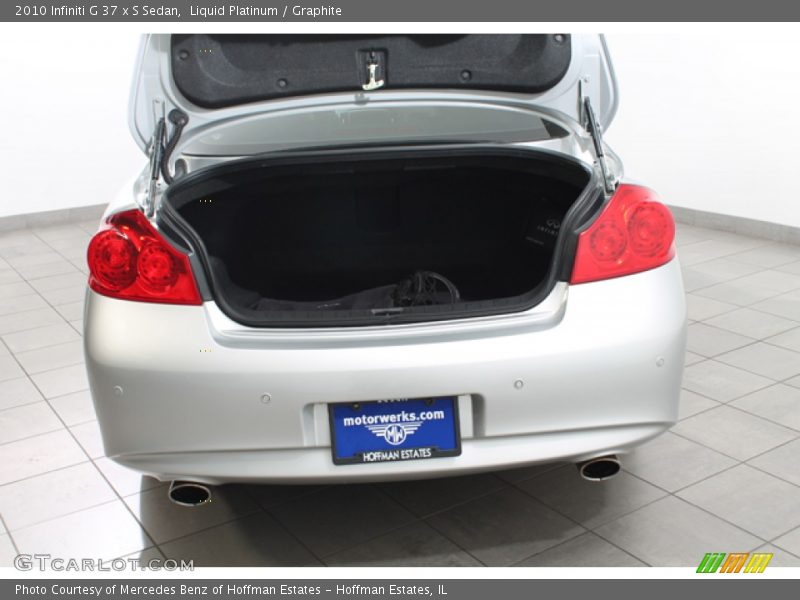 Liquid Platinum / Graphite 2010 Infiniti G 37 x S Sedan