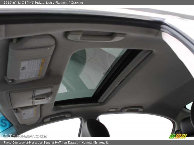 Liquid Platinum / Graphite 2010 Infiniti G 37 x S Sedan