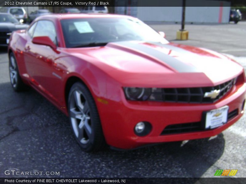 Victory Red / Black 2012 Chevrolet Camaro LT/RS Coupe