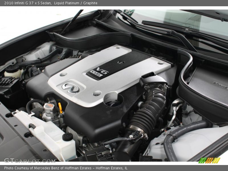 Liquid Platinum / Graphite 2010 Infiniti G 37 x S Sedan