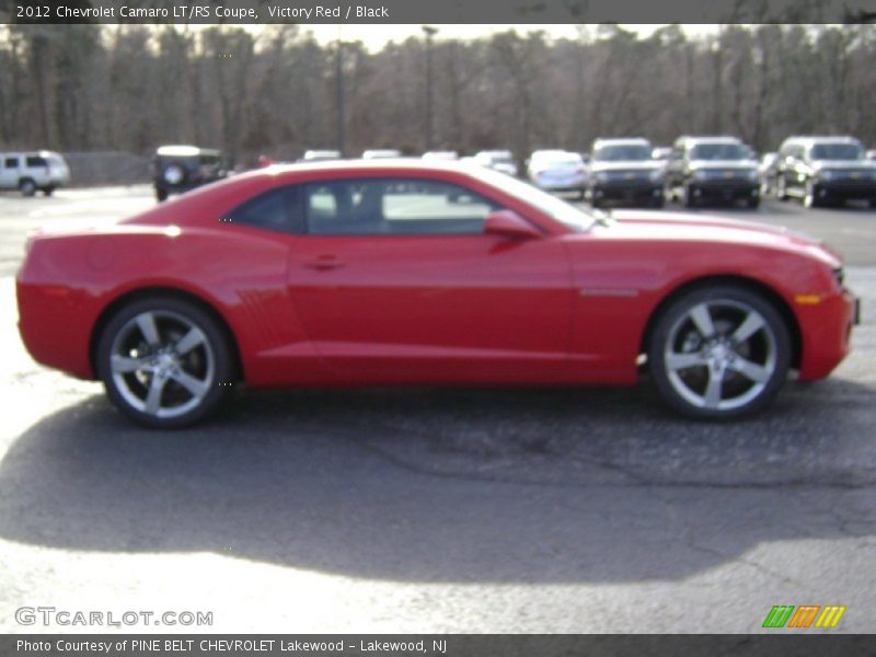 Victory Red / Black 2012 Chevrolet Camaro LT/RS Coupe