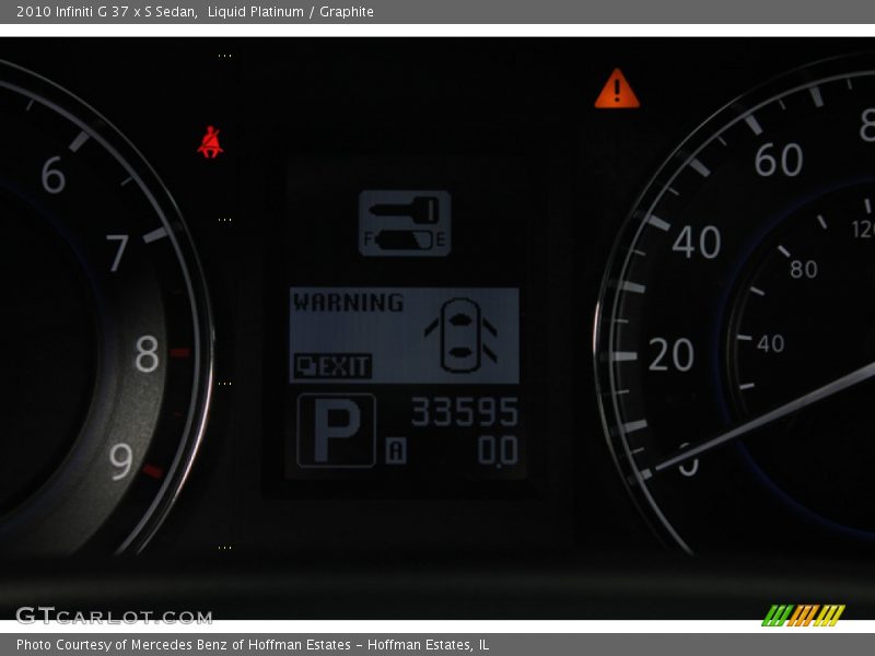 Liquid Platinum / Graphite 2010 Infiniti G 37 x S Sedan
