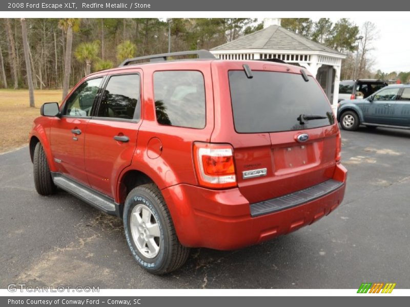 Redfire Metallic / Stone 2008 Ford Escape XLT