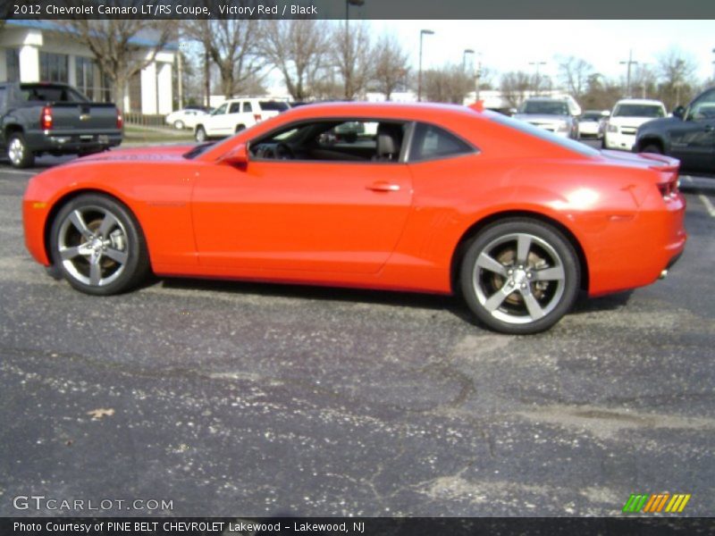 Victory Red / Black 2012 Chevrolet Camaro LT/RS Coupe