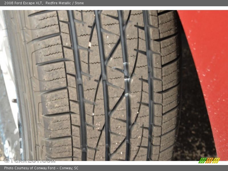 Redfire Metallic / Stone 2008 Ford Escape XLT