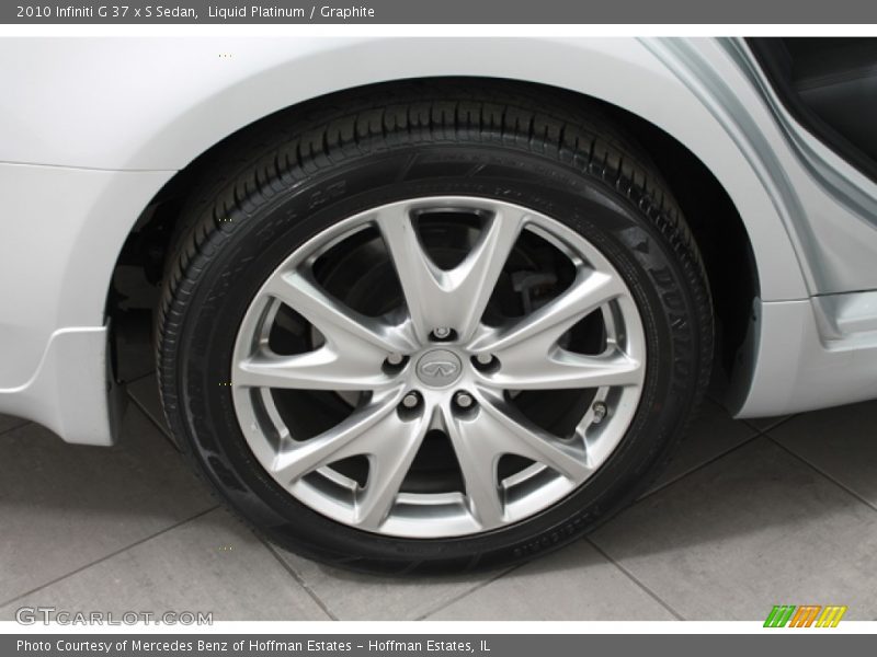 Liquid Platinum / Graphite 2010 Infiniti G 37 x S Sedan