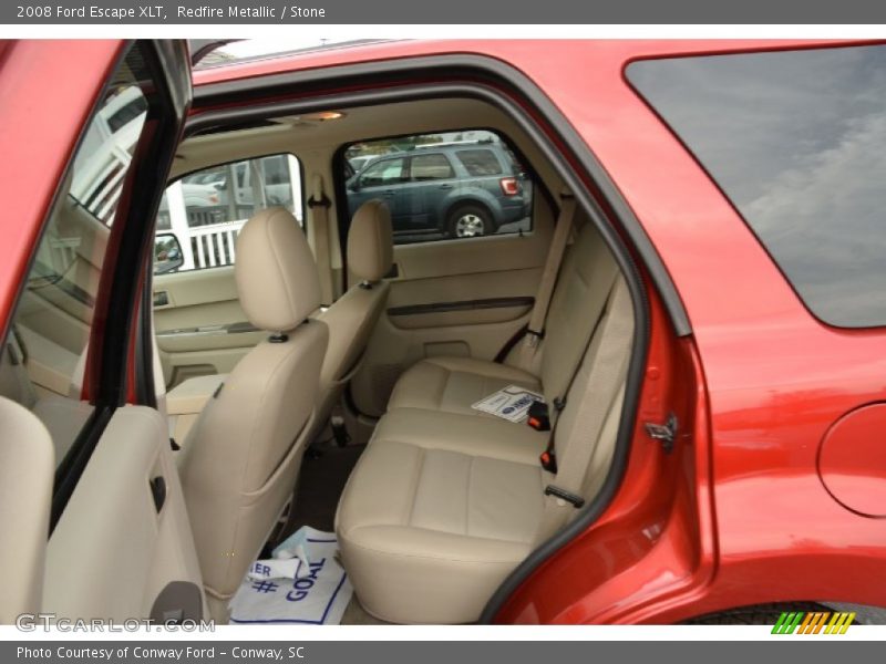 Redfire Metallic / Stone 2008 Ford Escape XLT
