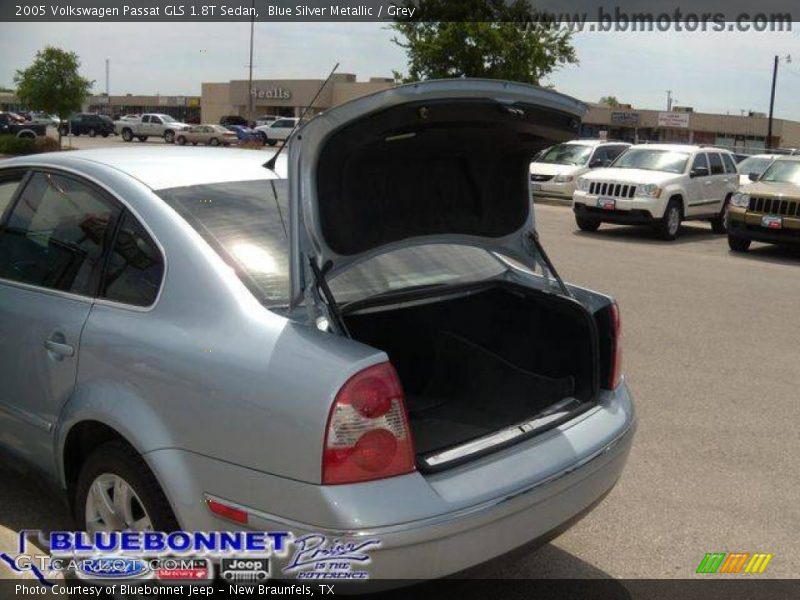 Blue Silver Metallic / Grey 2005 Volkswagen Passat GLS 1.8T Sedan
