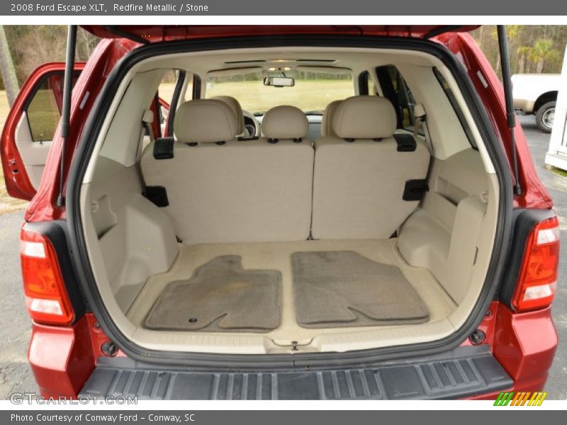 Redfire Metallic / Stone 2008 Ford Escape XLT