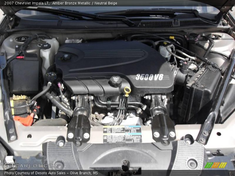 Amber Bronze Metallic / Neutral Beige 2007 Chevrolet Impala LT
