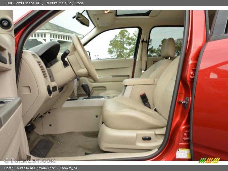 Redfire Metallic / Stone 2008 Ford Escape XLT