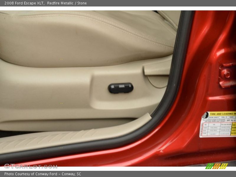 Redfire Metallic / Stone 2008 Ford Escape XLT
