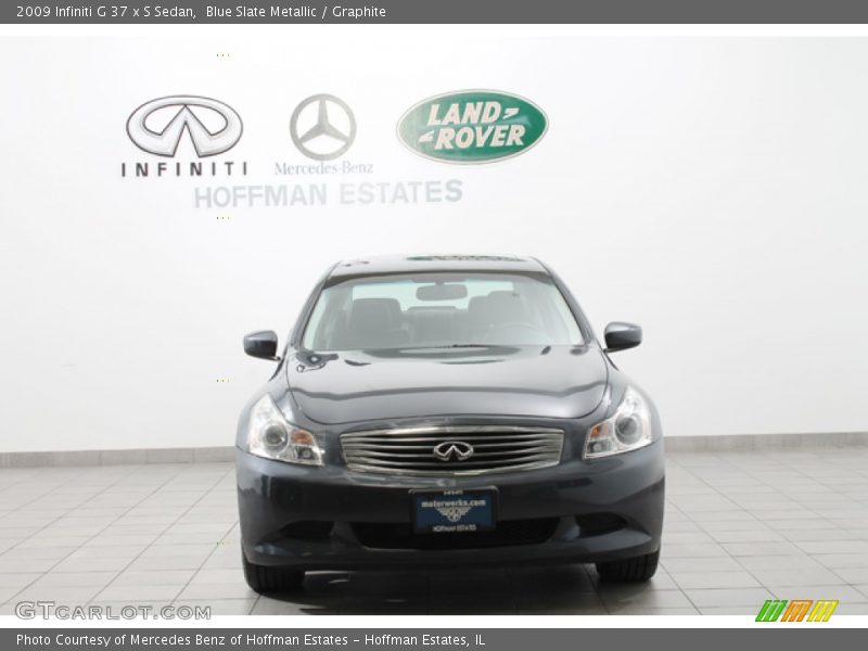 Blue Slate Metallic / Graphite 2009 Infiniti G 37 x S Sedan