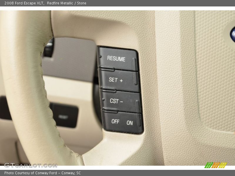 Redfire Metallic / Stone 2008 Ford Escape XLT