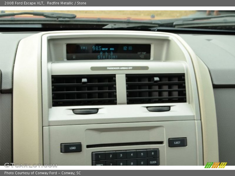 Redfire Metallic / Stone 2008 Ford Escape XLT