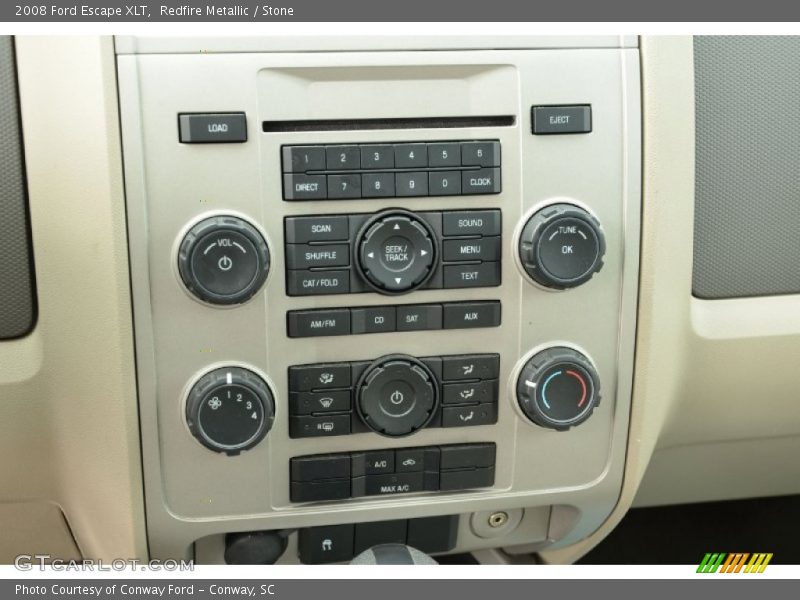 Redfire Metallic / Stone 2008 Ford Escape XLT