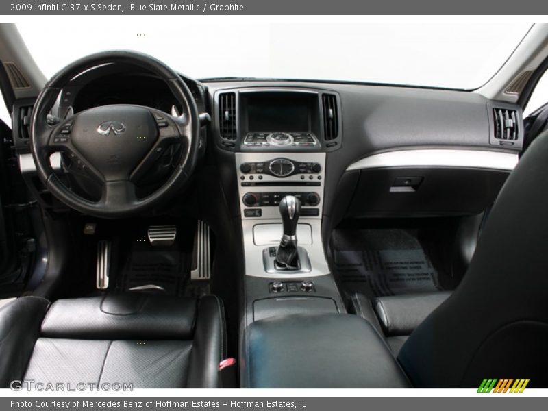 Blue Slate Metallic / Graphite 2009 Infiniti G 37 x S Sedan